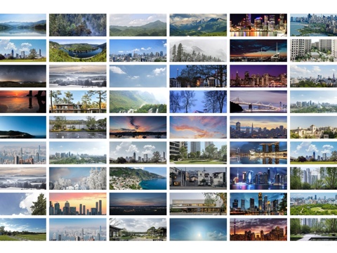 Modern Exterior Outdoor Exterior HDR Surround Background Environment Map Background