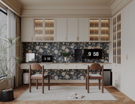 French Mid-century Style Study