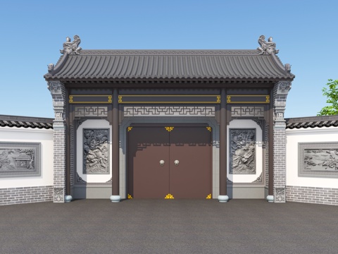 Gate Villa Gate Patio Door