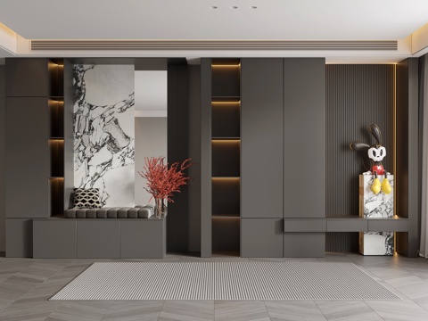 Italian Shoe Cabinet