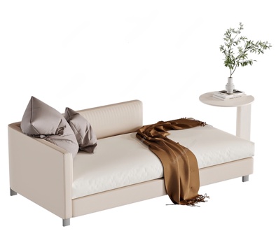 Modern chaise longue sofa stool