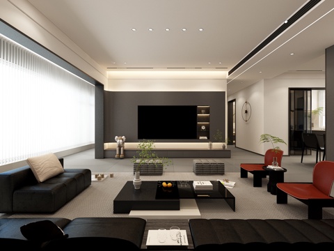 Modern Italian Living Room