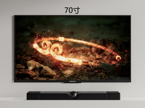 TV wall-mounted TV stereo laser TV