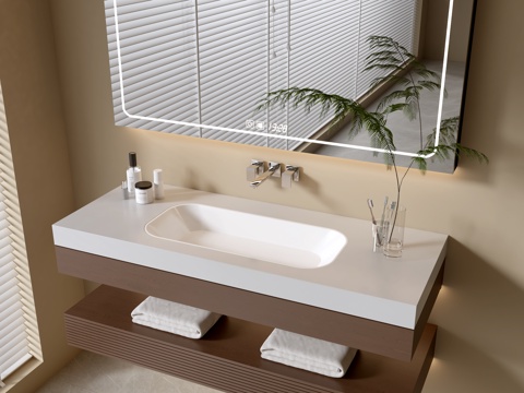 Modern Bathroom Cabinet Bathroom Basin Bathroom Ornaments