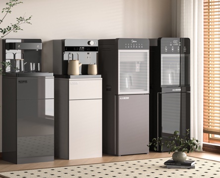 Modern Water Dispenser Water Purifier Steam Oven Coffee Machine