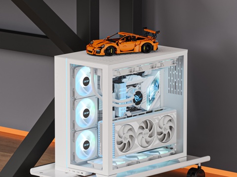 Modern computer host stand