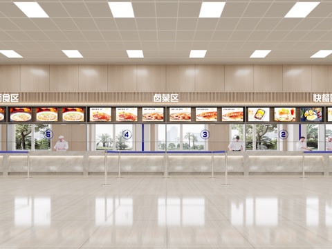 Staff cafeteria