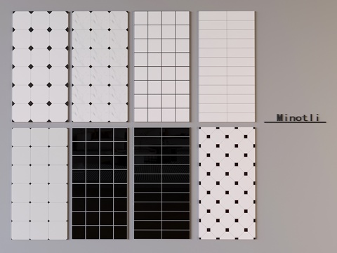 French Middle Ancient Floor Tile Tile Antique Tile Patchwork Retro Tile Nordic Black and White Tile Tile