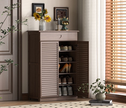 Modern Shoe Cabinet Entrance Shoe Cabinet Low Shoe Cabinet Finished Shoe Cabinet