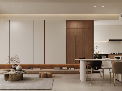 Modern Living&Dining Room
