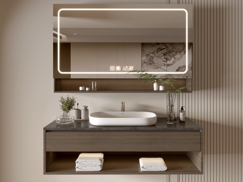 Modern Bathroom Cabinet Bathroom Basin Bathroom Ornaments