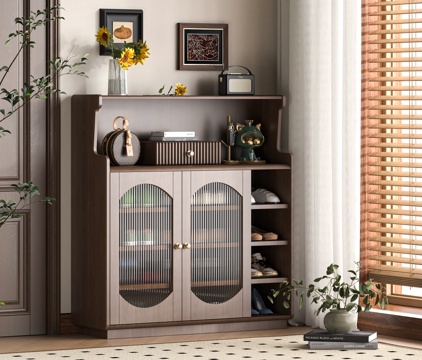 Modern Shoe Cabinet Entrance Shoe Cabinet Low Shoe Cabinet Finished Shoe Cabinet