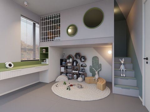 Modern kids Bedroom