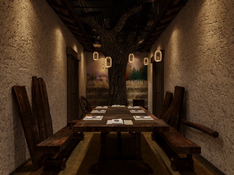 Script Kill Guteng Theme Style Room
