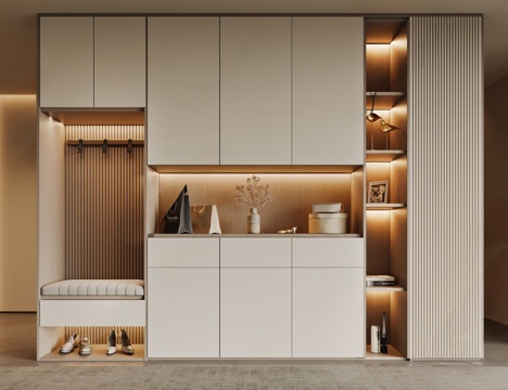 Modern Entrance Shoe Cabinet