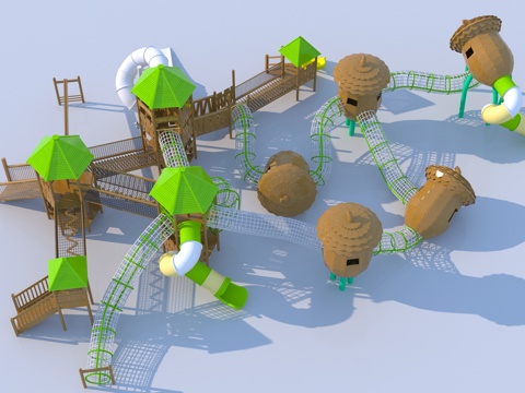 Modern children's slide