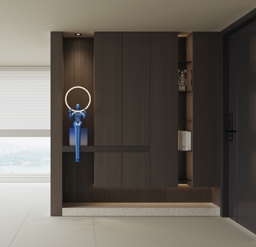 Modern household shoe cabinet