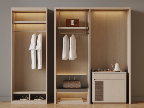 Hotel Modern Hotel Room Cabinet Wardrobe Locker