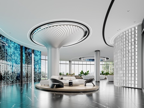 Modern Enterprise Lobby
