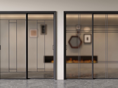 Modern sliding door glass sliding door sliding door kitchen balcony