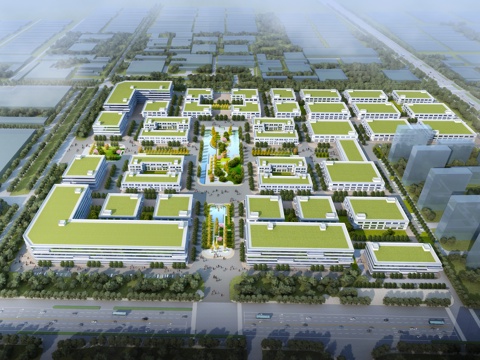 Modern Industrial Park Logistics Park Industrial Park