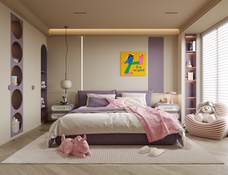 Modern Girls Room Daughter Room kids Bedroom kids Bed