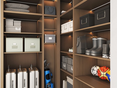 Modern storage room