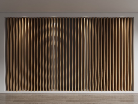 Modern Wave Wall Modern Shaped Background Wall Ripple Grille Background Wall Landscape Wall Landscape