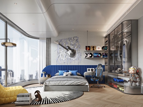 Modern kids Bedroom