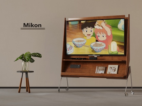 TV Antique TV Stand Mobile TV