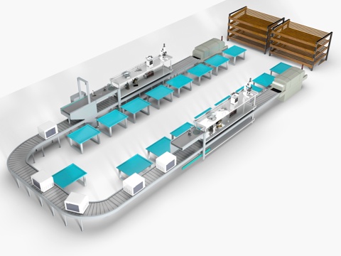 Industrial equipment bottling line conveyor belt filling machine logistics machine conveyor line packaging machine
