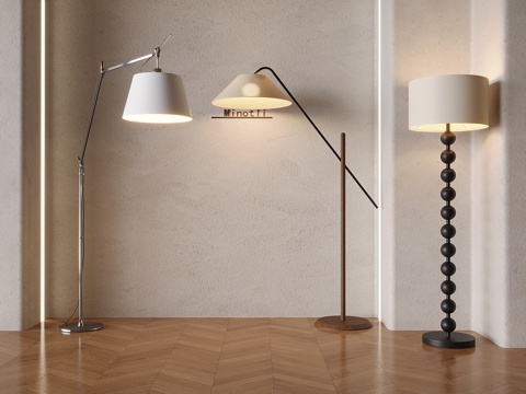 Antique Rocker Arm Fishing Lamp Study Art Floor Table Lamp French Style Solid Wood Floor Lamp
