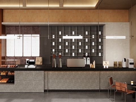 Industrial Cafe Coffee Shop Operator Cashier Front Desk Coffee Supplies Combination Coffee Machine Coffee