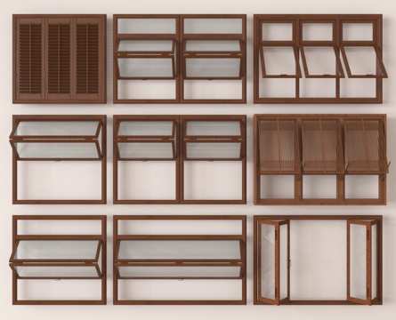 Window sliding window folding window blinds