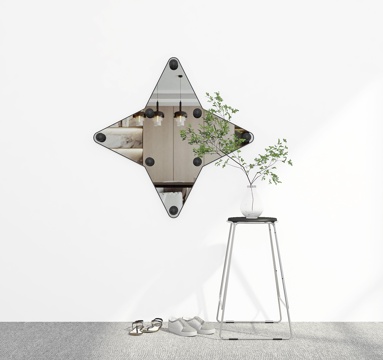 modern hanging mirror