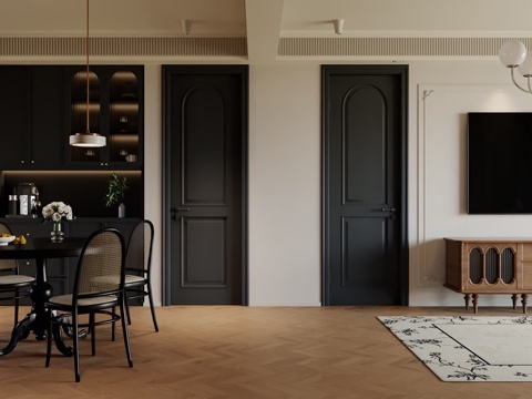French retro DiningRoom