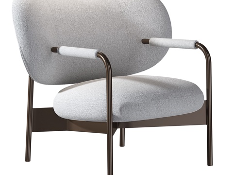 Bonaldo Minimalist Lounge Chair Modern Leisure Chair Simple Leisure Chair