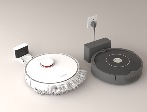 Smart Home Equipment Sweeping Robot Cleaning Home Appliances Modern Home Technology Automatic Cleaning Tool