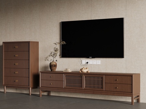 TV Cabinet New Chinese TV Cabinet