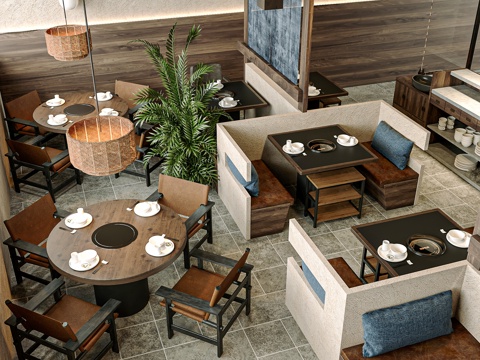 Yunnan Wild Mushery Hot Pot DiningRoom
