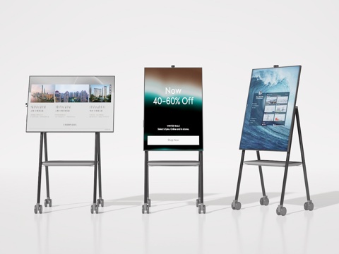 Advertising display rack