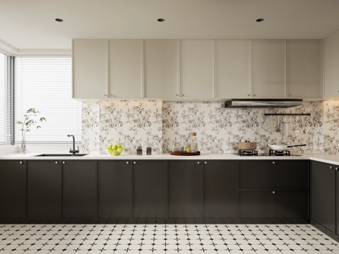 French Kitchen American Kitchen Antique Kitchen Cabinets Villa Kitchen Kitchenware Vintage