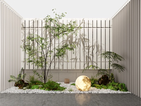 Modern landscape landscaping