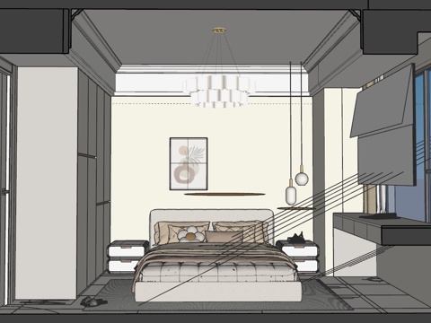 Cream Style bedroom