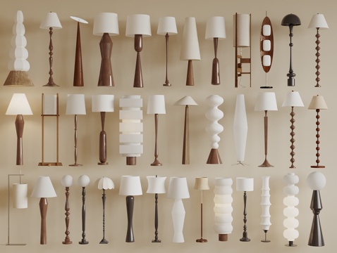 Mid-century Style floor lamp
