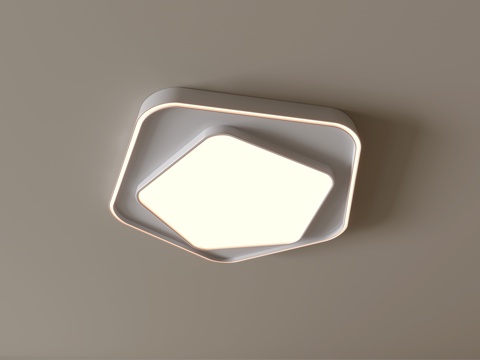 Modern Ceiling Lamp Geometric Ceiling Lamp Bedroom Lamp Art Shape Lamps Fashion Living Room Lamp