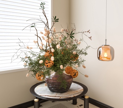 Vase Middle Ancient Floriculture Bonsai Pot Vase Dried Branches Floriculture Decorative Ornaments Flowers Modern Flowers