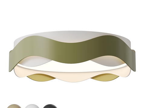 Modern cream style kids Bedroom ceiling lamp