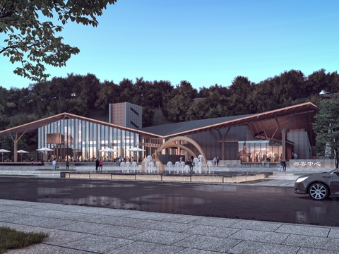 Modern Visitor Center Senior Club