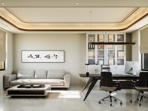 Modern Office Office Area Manager's Office Chairman's Office